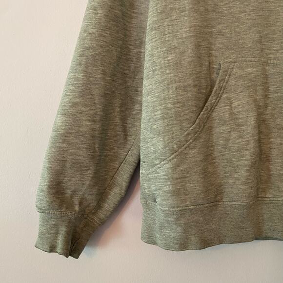 Nike Men's size Small Gray Hoodie Sweatshirt Streetwear 90s Y2K Vintage - Picture 3 of 9